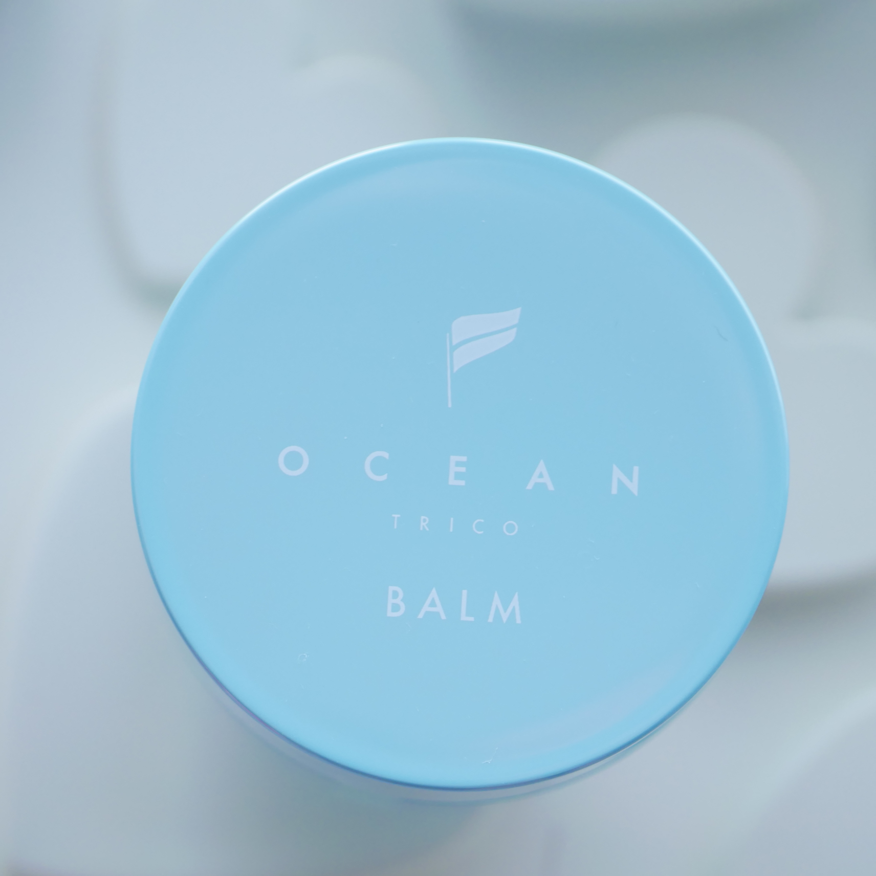 オーシャントリコ ヘアスタイリング バーム ライトブルー/OCEAN TRICO/ヘアバームを使ったクチコミ（2枚目）