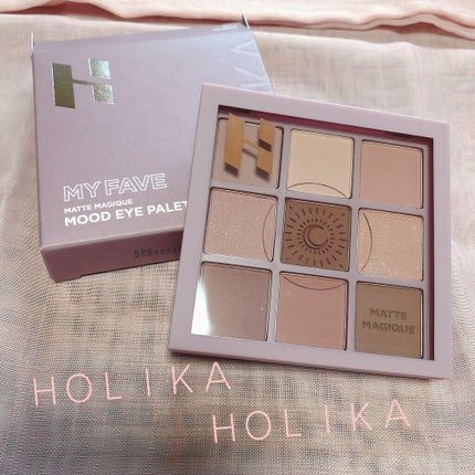 マイフェイブムードアイパレット 9カラー/HOLIKA HOLIKA/アイシャドウパレットを使ったクチコミ(1枚目)
