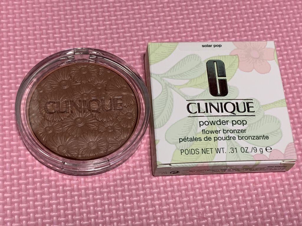 パウダー ポップ フラワー ブロンザー/CLINIQUE/ブロンザーを使ったクチコミ（1枚目）