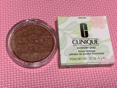 パウダー ポップ フラワー ブロンザー/CLINIQUE/シェーディングを使ったクチコミ（1枚目）