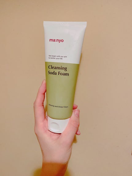 ソーダ洗顔料/manyo/洗顔フォームを使ったクチコミ(1枚目)