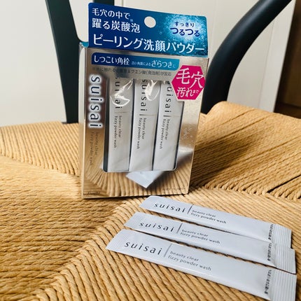 スイサイ ビューティクリア ピーリング パウダーウォッシュ/スイサイ ビューティクリア/洗顔パウダーを使ったクチコミ(1枚目)