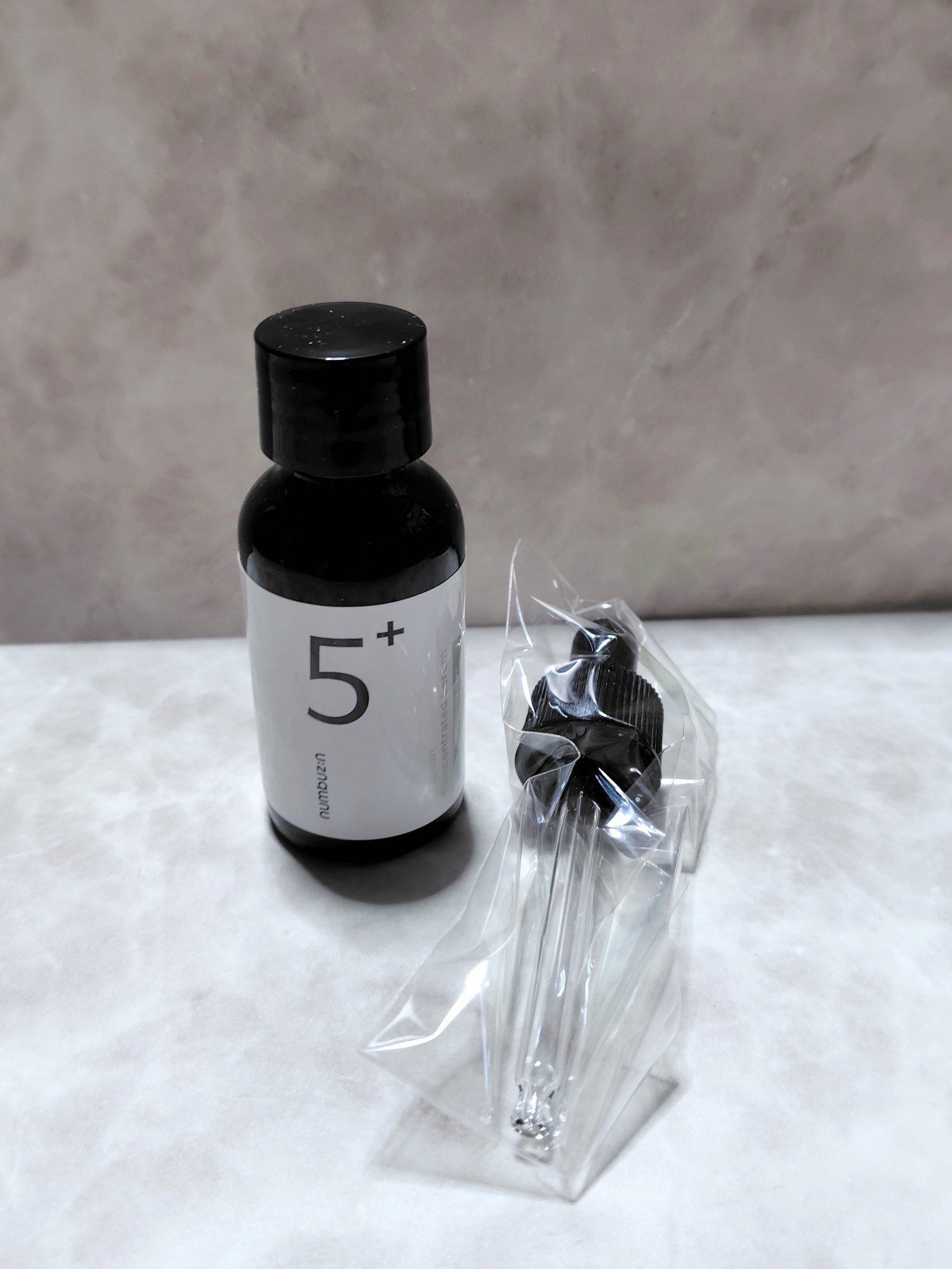 5番 白玉グルタチオンＣ美容液/numbuzin/美容液を使ったクチコミ（2枚目）