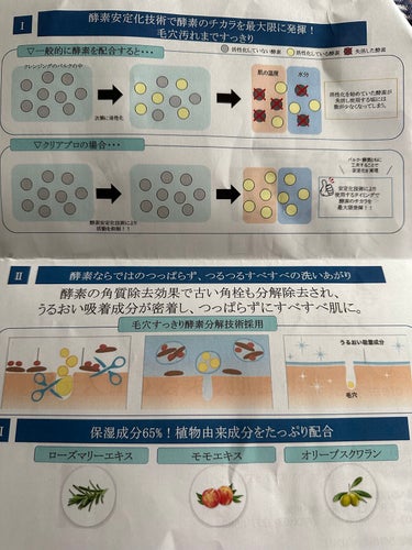 クリアプロ 酵素クレンジングオイル/ソフティモ/オイルクレンジングを使ったクチコミ（3枚目）