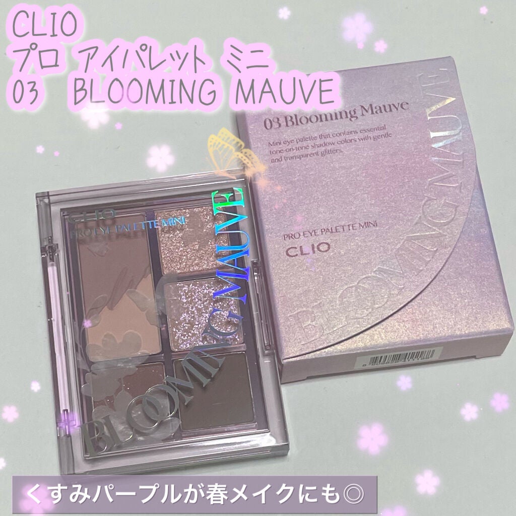プロ アイパレット ミニ/CLIO/アイシャドウパレットを使ったクチコミ(1枚目)
