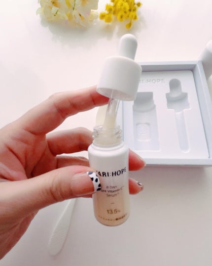 8デイズピュアビタミンCアンプル/VARI:HOPE/美容液を使ったクチコミ(5枚目)