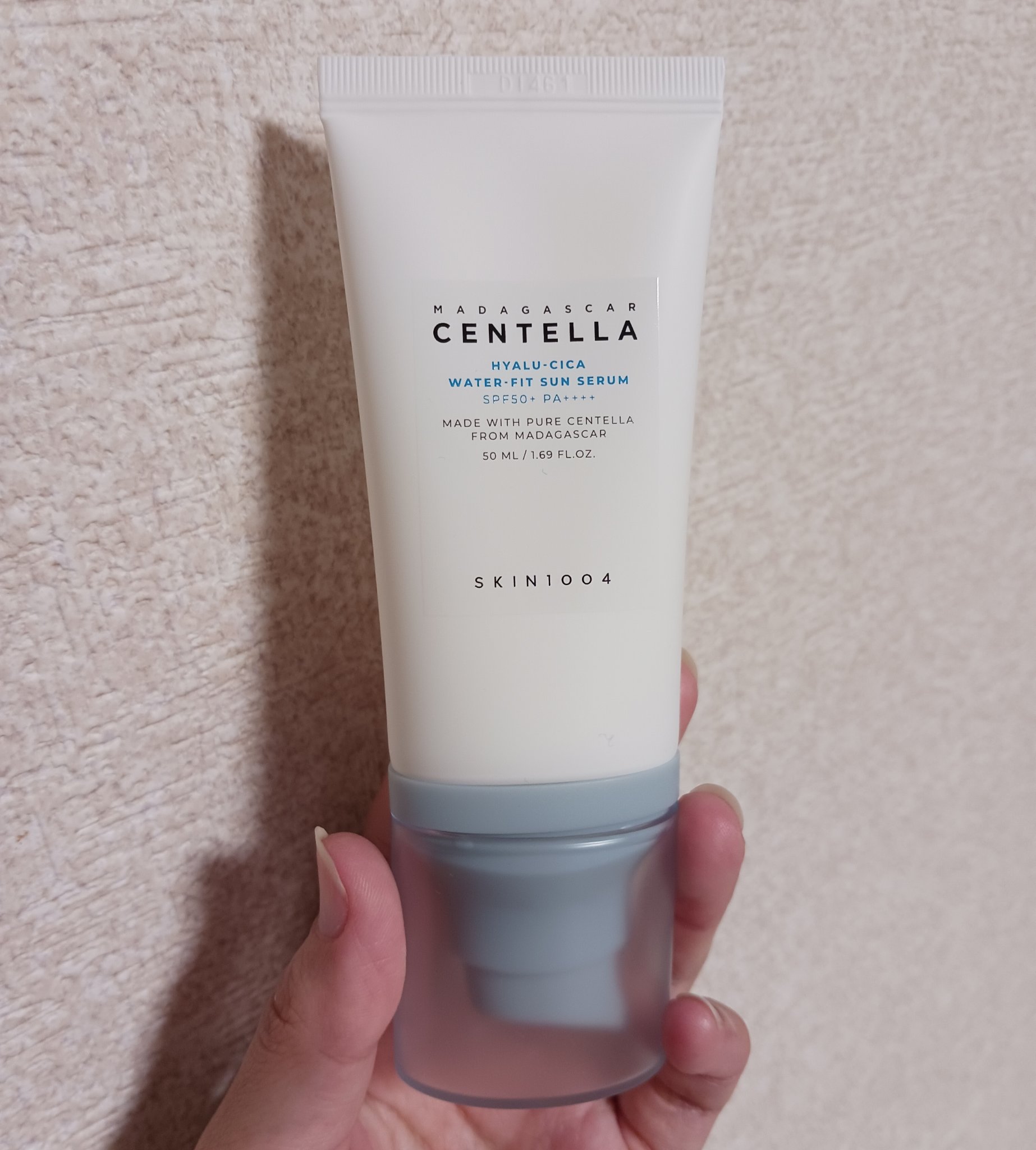 ヒアルーシカ ウォーターフィット サンセラム/SKIN1004/日焼け止めローションを使ったクチコミ（1枚目）