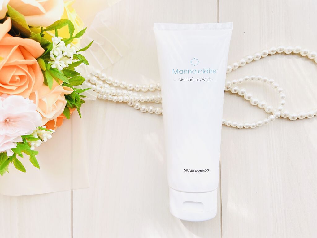 Manna claire -Mannan Jelly Wash-/ブレーンコスモス/スクラブ・ゴマージュを使ったクチコミ（2枚目）
