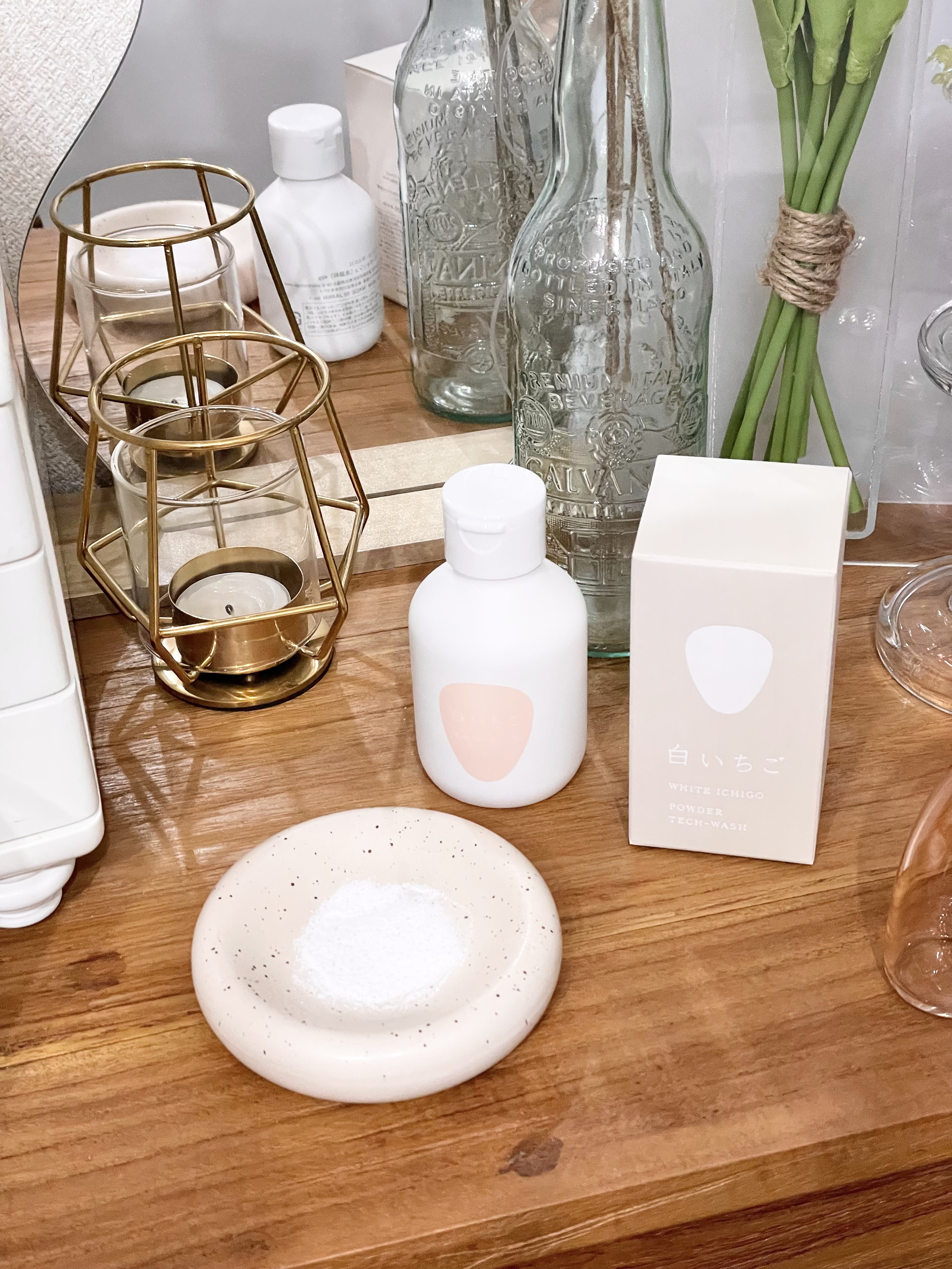 パウダーテック・ウォッシュ/WHITE ICHIGO/洗顔パウダーを使ったクチコミ（1枚目）