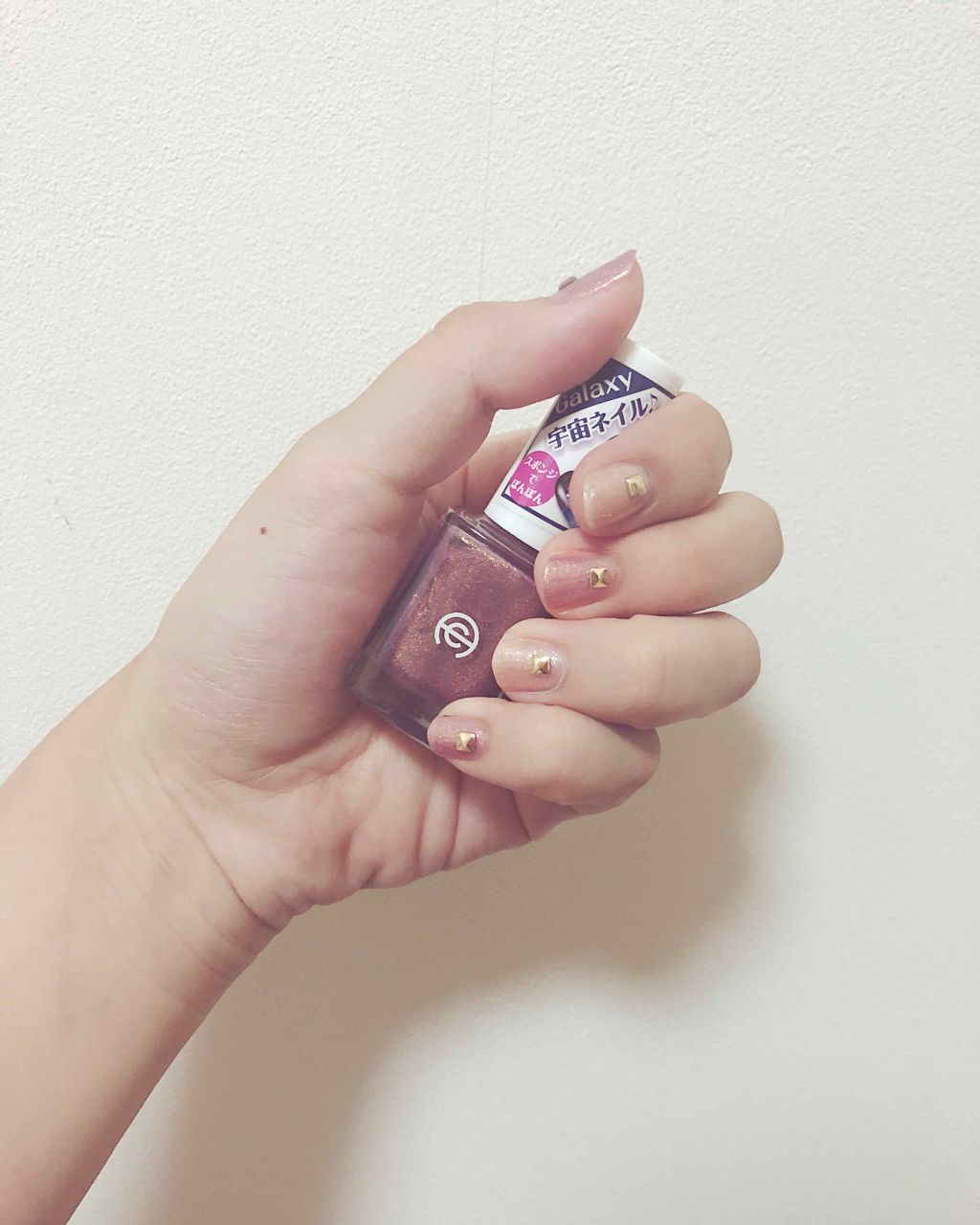 GALAXY宇宙ネイル/セリア/マニキュアを使ったクチコミ（1枚目）
