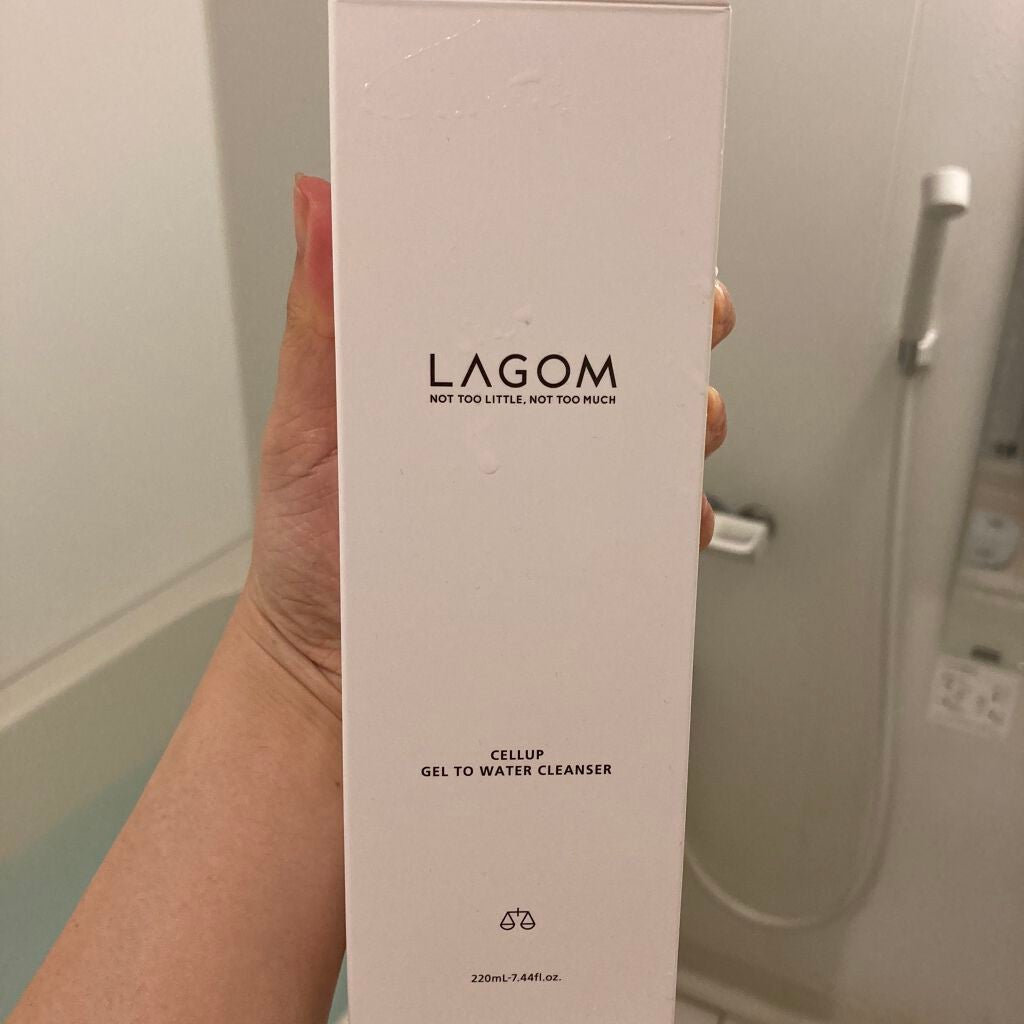 ラゴム ジェルトゥウォーター クレンザー(朝用洗顔)/LAGOM /その他洗顔料を使ったクチコミ(4枚目)