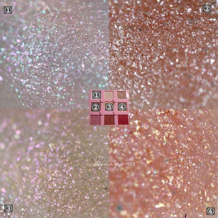 Love Bear 9色 アイシャドウパレット/FlowerKnows/アイシャドウパレットを使ったクチコミ(5枚目)