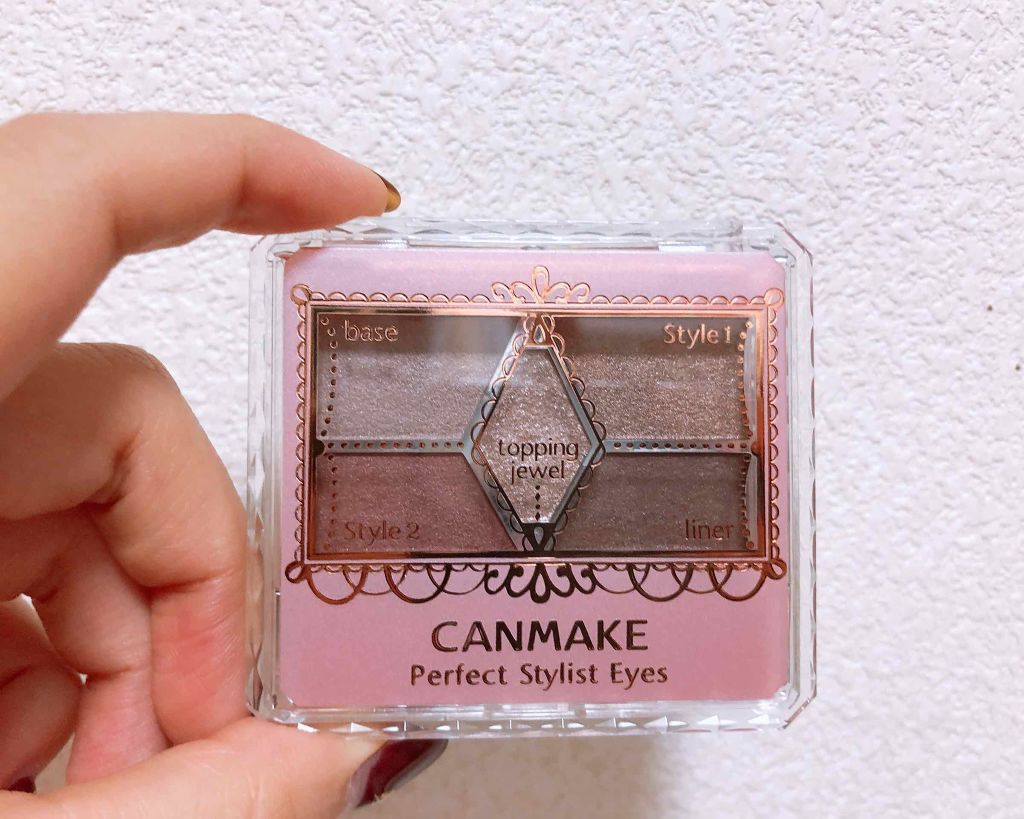 【旧品】パーフェクトスタイリストアイズ/キャンメイク/アイシャドウパレットを使ったクチコミ(1枚目)