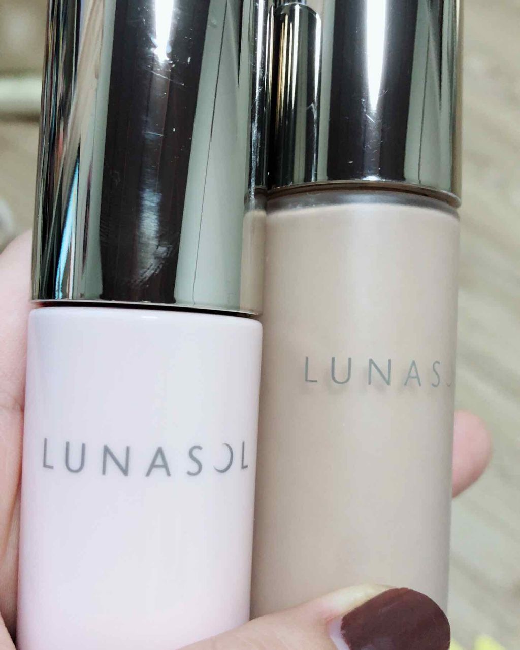 グロウイングウォータリーオイルリクイド/LUNASOL/リキッドファンデーションを使ったクチコミ（1枚目）