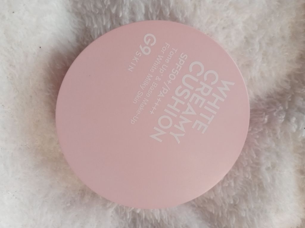 WHITE CREAMY CUSHION(ウユファンデ)/G9SKIN/化粧下地を使ったクチコミ(2枚目)