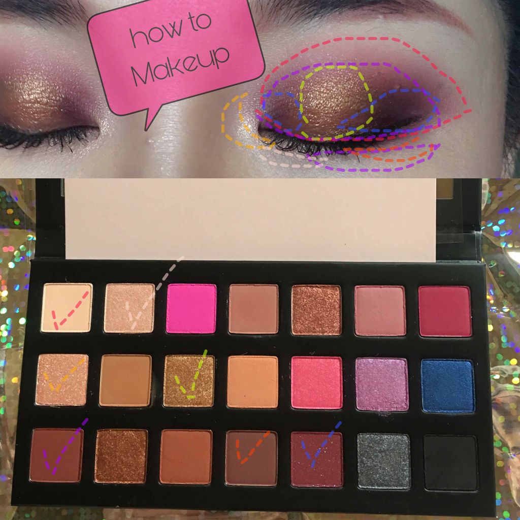 Birthday 2018 Pallet/Kylie Cosmetics/アイシャドウパレットを使ったクチコミ(2枚目)