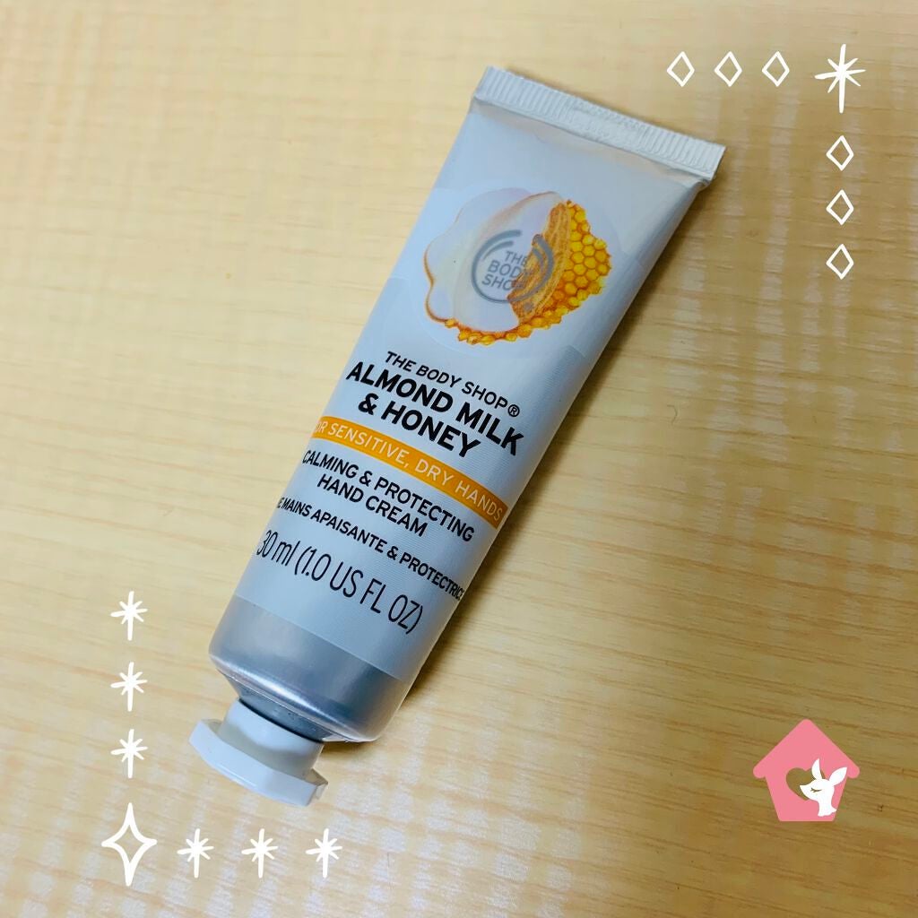 ハンドクリーム AM&H(アーモンドミルク&ハニー)/THE BODY SHOP/ハンドクリームを使ったクチコミ(1枚目)