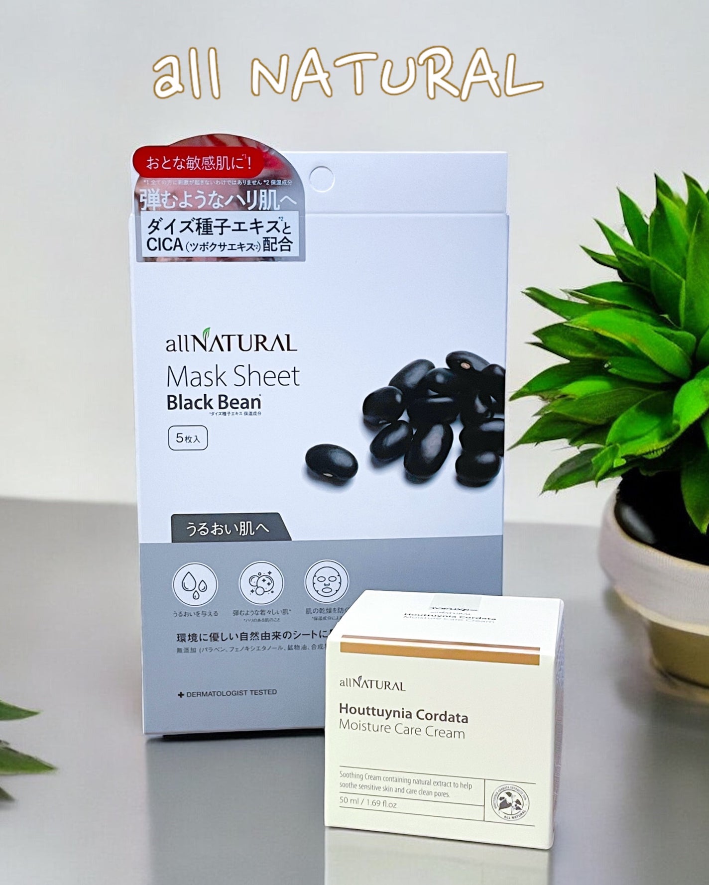 オールナチュラル マスクパックKM/allNATURAL/シートマスク・パックを使ったクチコミ(1枚目)