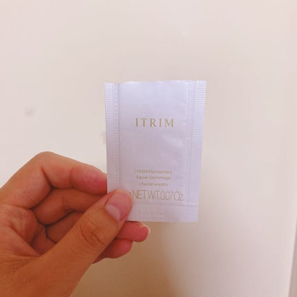 エレメンタリー フェイシャルゴマージュ/ITRIM/スクラブ・ゴマージュを使ったクチコミ(1枚目)
