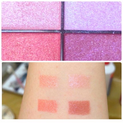 リアルクローズシャドウ/excel/アイシャドウパレットを使ったクチコミ(2枚目)