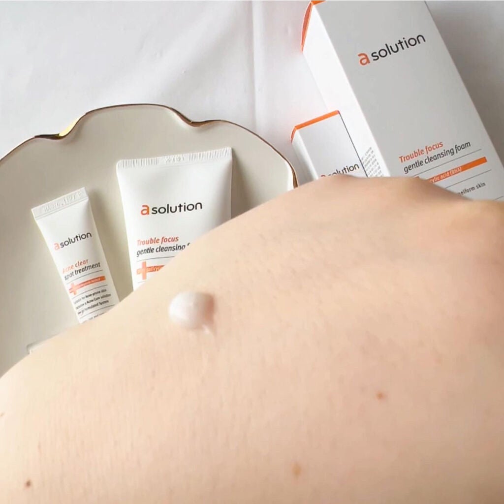 トラブルフォーカス ゼントルクレンジングフォーム/a solution/洗顔フォームを使ったクチコミ(7枚目)