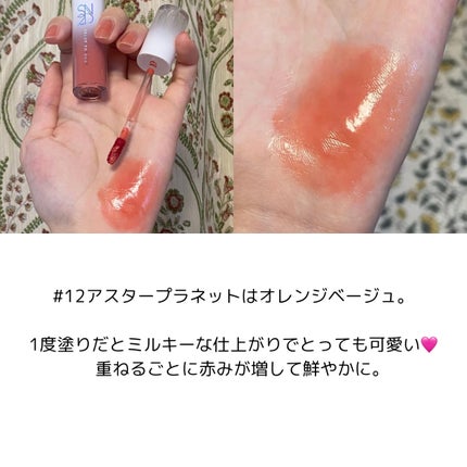 ニュープラネットティント #12 アスタープラネット/S2ND/リップティントの画像