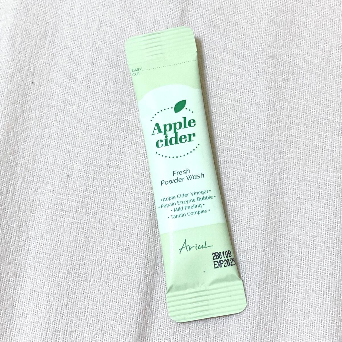 アップルサイダー フレッシュ パウダーウォッシュ/Ariul/洗顔パウダーを使ったクチコミ(1枚目)