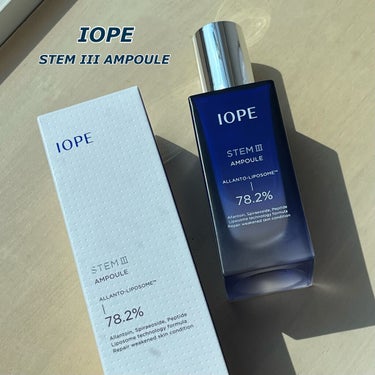 IOPE ステムⅢアンプルのクチコミ「☁️ #3のレビュー

《IOPE ステム3アンプル》

先日サンプルのレビューをしていたこち.....」（1枚目）