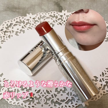 \カラーもツヤも長時間キープ💄✨/

#PR
#ブリリアージュ

【マスキング ティント リップス C 01】

赤リップが似合わない、でも使ってみたい！って方は必見です☺️❤️

透け感のある赤リップ