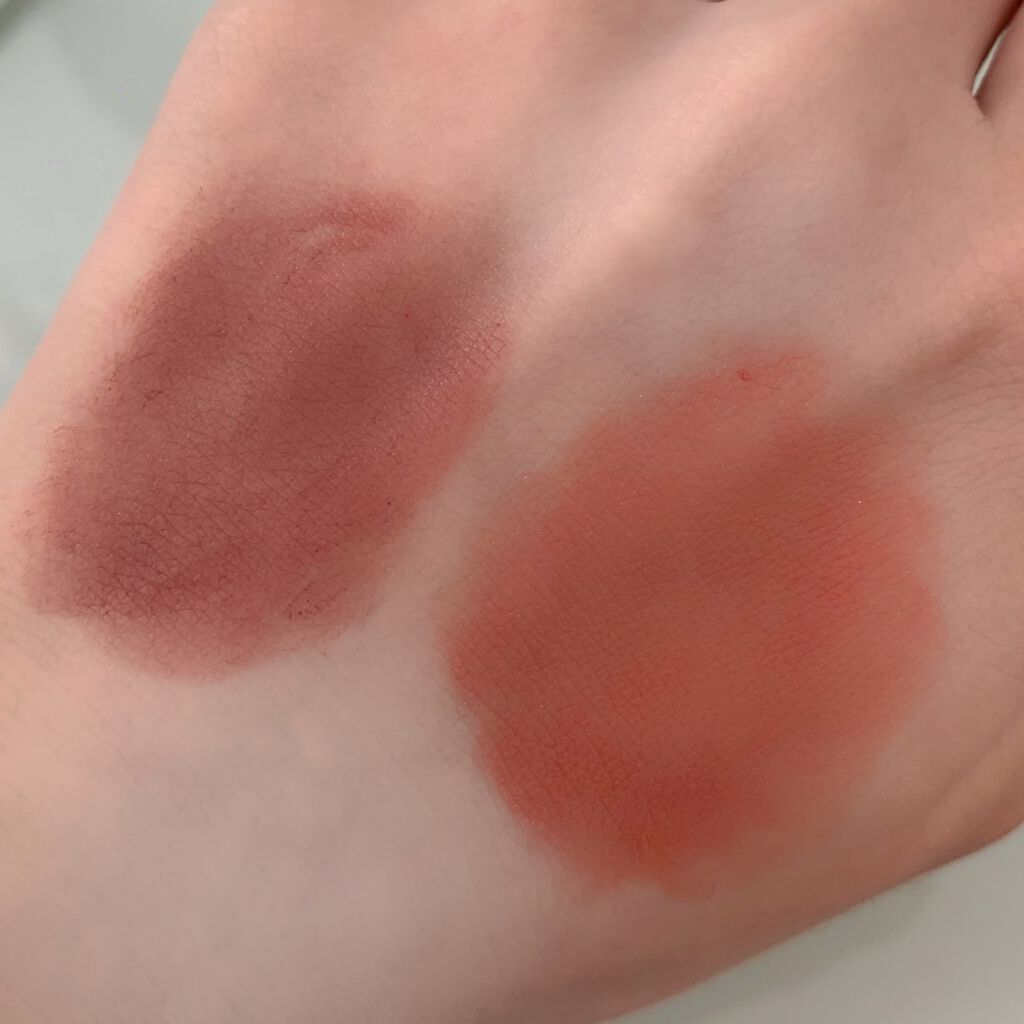 WHY NOT SPINNS マットリップスティック オレンジテラコッタ/DAISO/口紅を使ったクチコミ（2枚目）