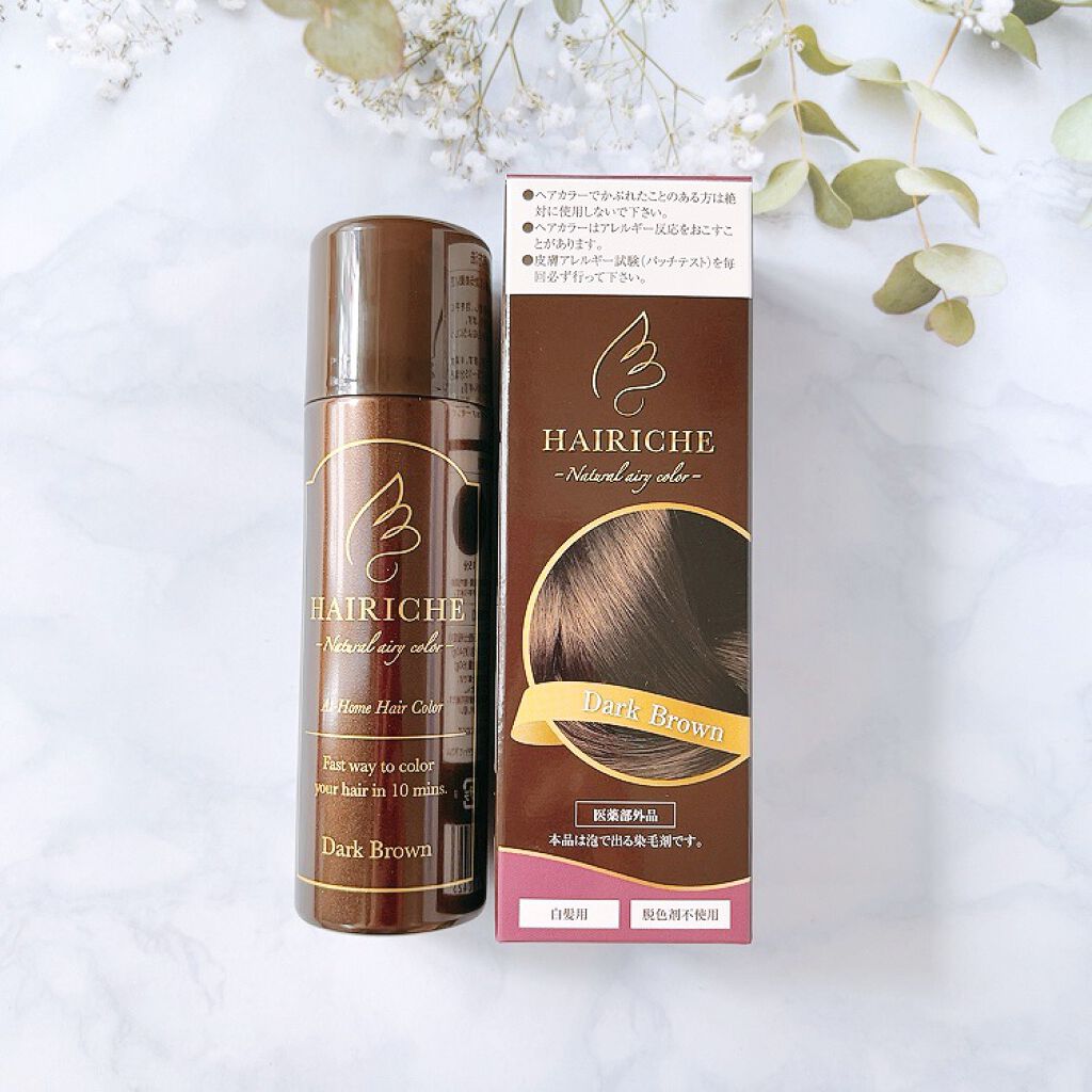 ナチュラルエアリーカラー /HAIRICHE/ヘアカラーを使ったクチコミ（1枚目）