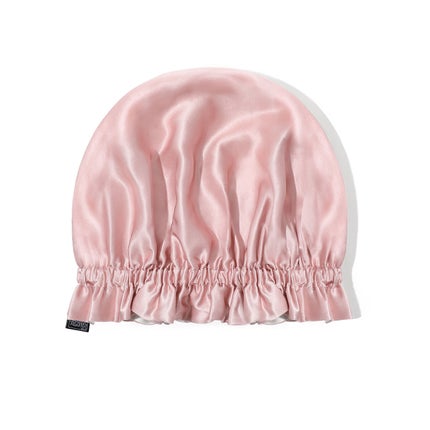 LilySilk シルク ナイトキャップ フリル付き