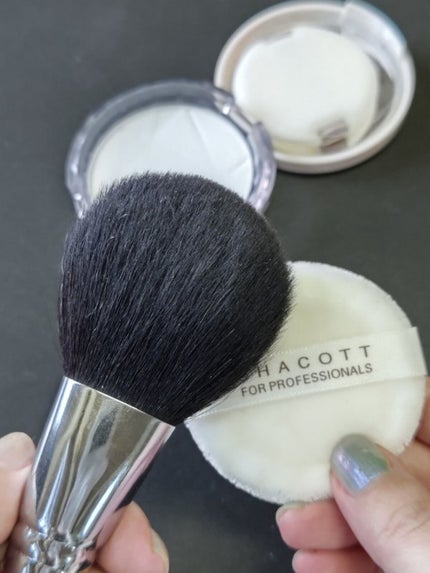 パウダーパフ(2ヶ入)/チャコット・コスメティクス/パフ・スポンジを使ったクチコミ(5枚目)