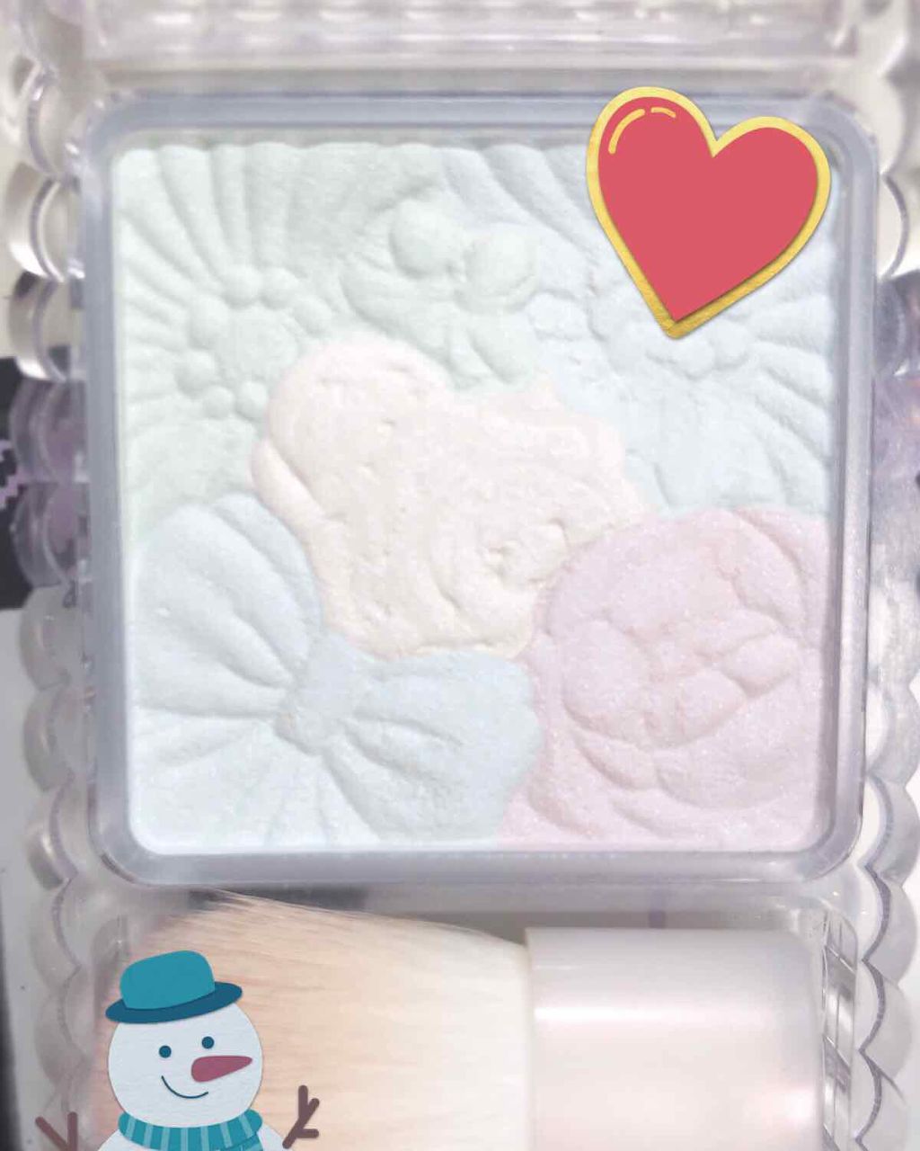 グロウフルールハイライター/キャンメイク/パウダーハイライトを使ったクチコミ(2枚目)