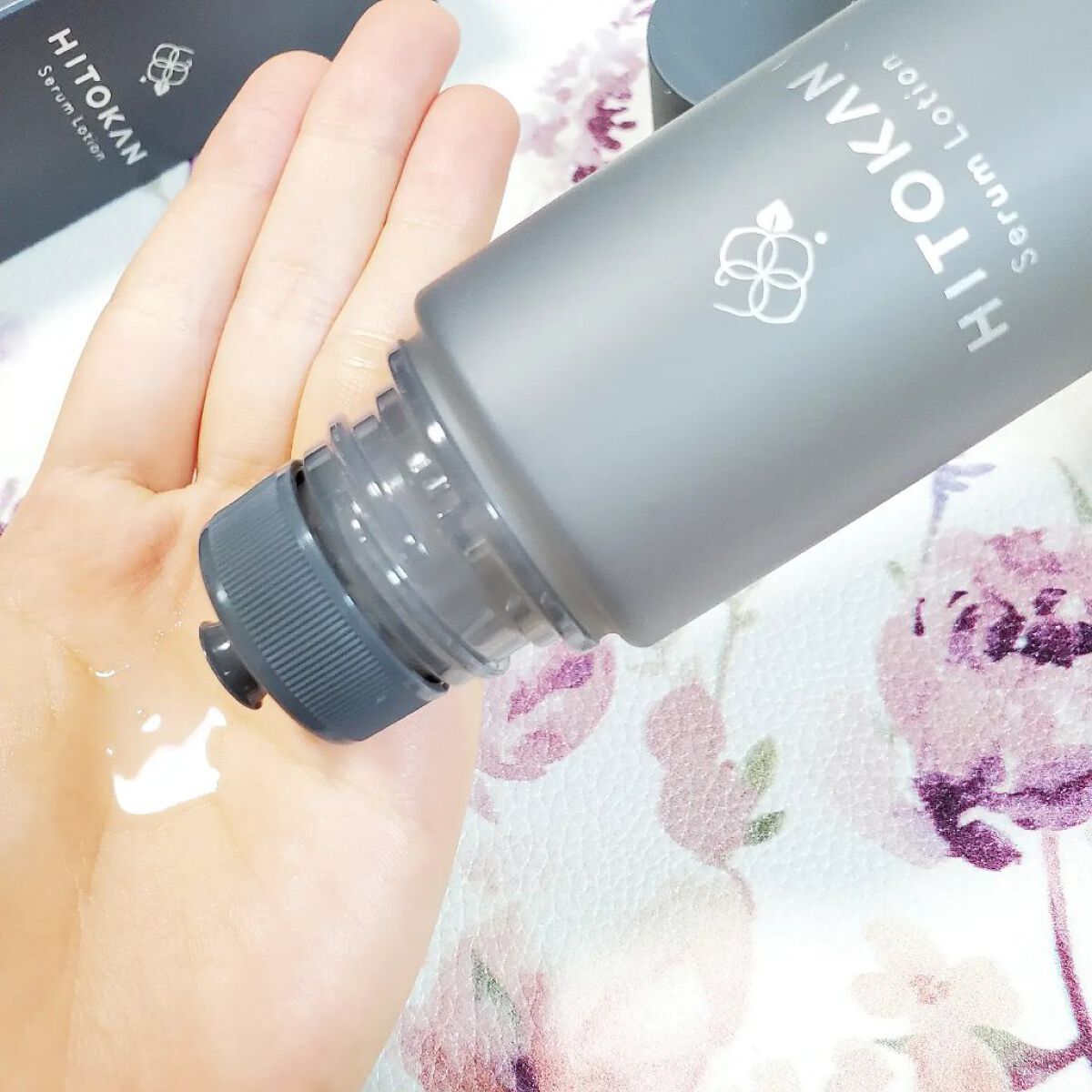 HITOKAN セラムローション/fracora/化粧水を使ったクチコミ（2枚目）