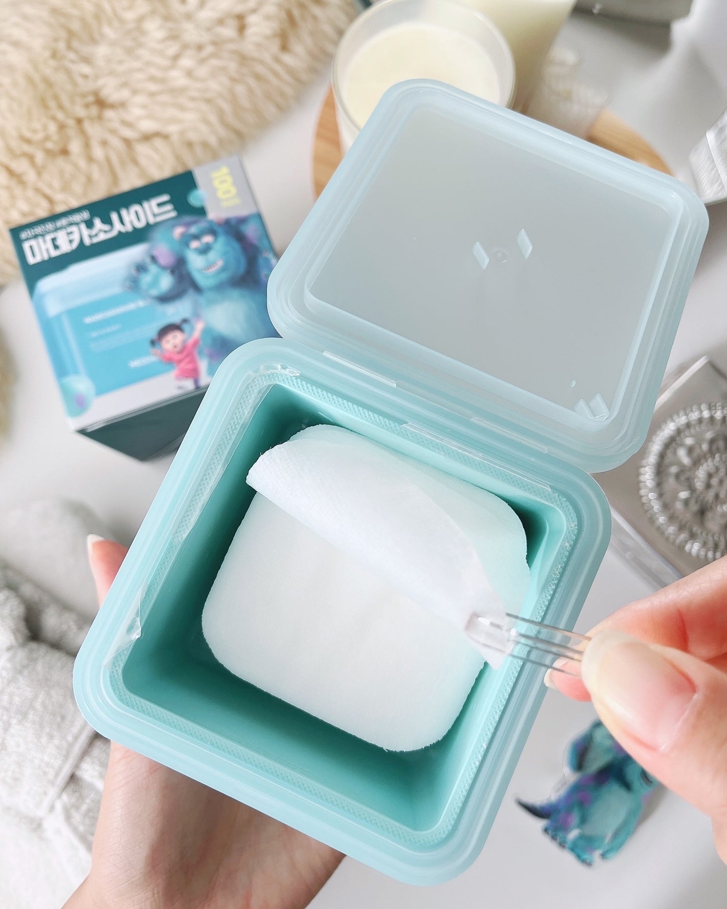 マデカソサイド ブレミッシュパッド/MEDIHEAL/トナーパッドを使ったクチコミ(3枚目)