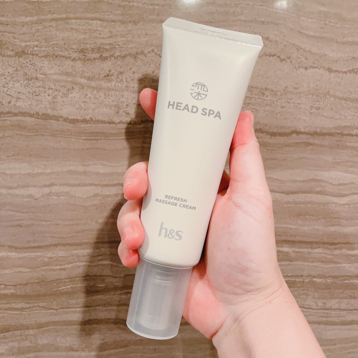 リフレッシュ マッサージクリーム/h&s/洗い流すヘアトリートメントを使ったクチコミ(4枚目)
