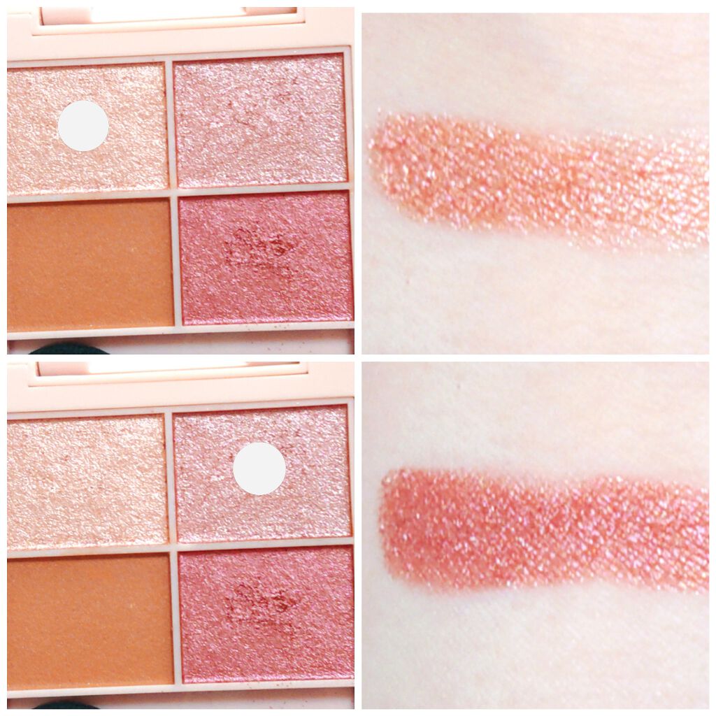 イロアソビ 4色アイパレット/iroasobi/アイシャドウパレットを使ったクチコミ（3枚目）