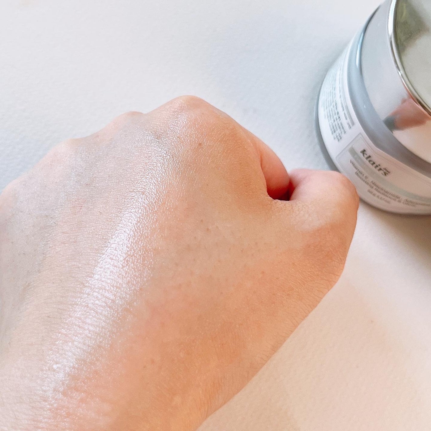 フレッシュリージュースドビタミンEマスク(90g)/Klairs/フェイスクリームを使ったクチコミ(4枚目)