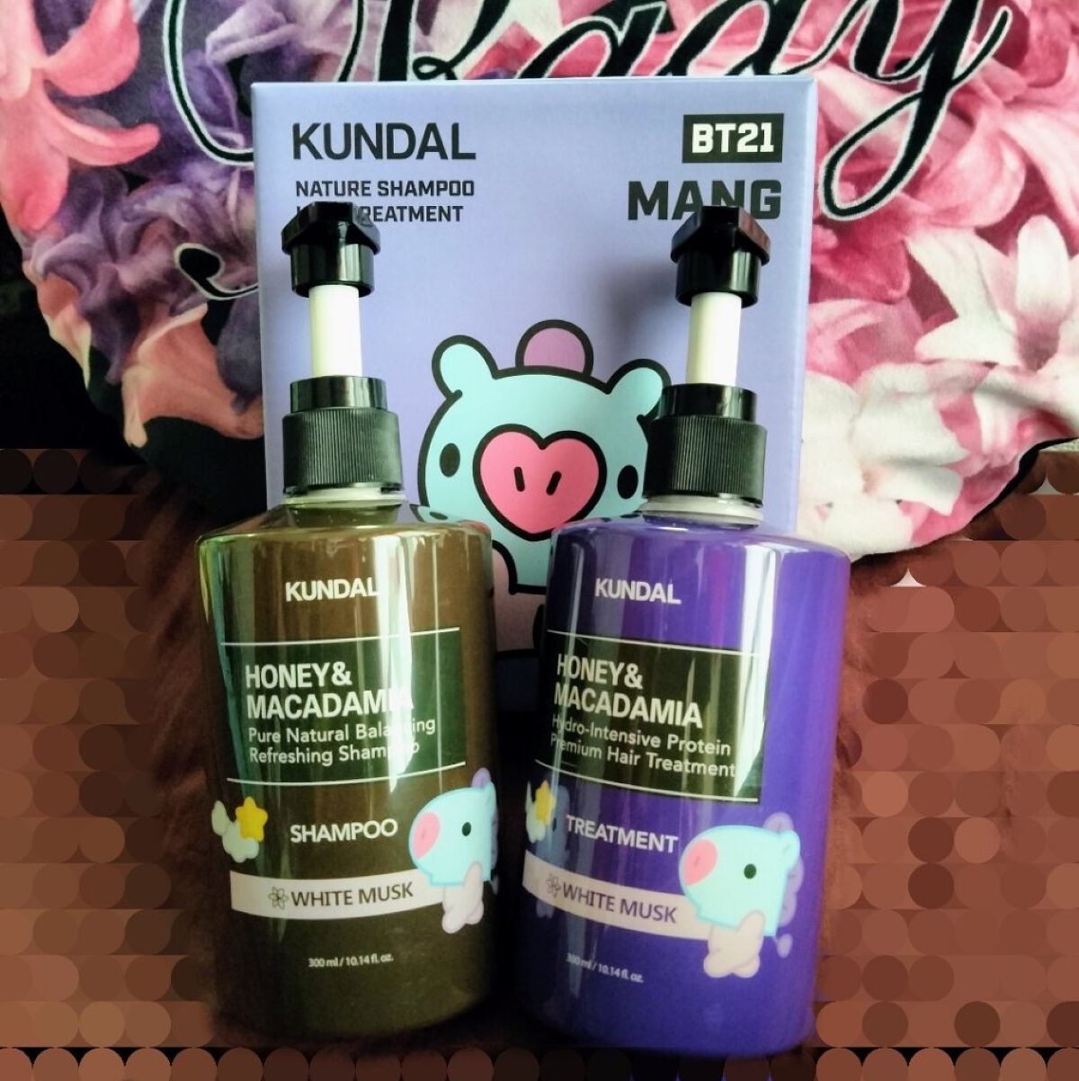 ハニー&マカデミアシャンプー／トリートメント  ホワイトムスク White musk/KUNDAL/シャンプー・コンディショナーを使ったクチコミ（1枚目）