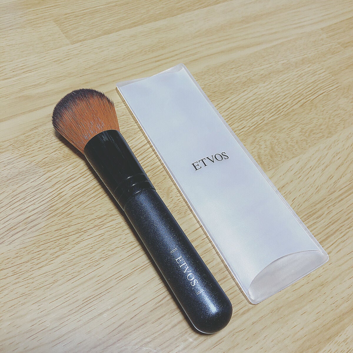 フェイスカブキブラシ/エトヴォス/メイクブラシを使ったクチコミ(2枚目)