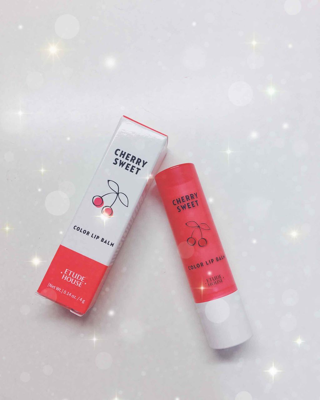 チェリースイート カラーリップバーム/ETUDE/口紅を使ったクチコミ（1枚目）