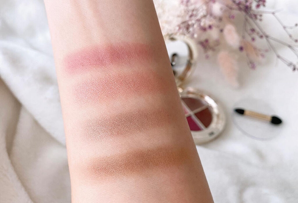 オンブル ４/CLARINS/アイシャドウパレットを使ったクチコミ（3枚目）