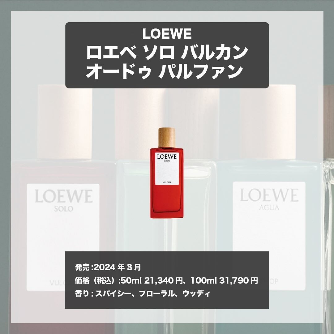 オードゥ パルファン “ロエベ ソロ バルカン” /ロエベ/香水(その他)を使ったクチコミ(4枚目)