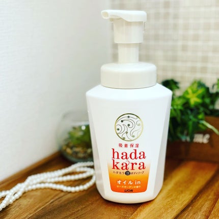 hadakaraボディソープ 泡で出てくるオイルインタイプ ローズガーデンの香り/hadakara/ボディソープを使ったクチコミ(1枚目)