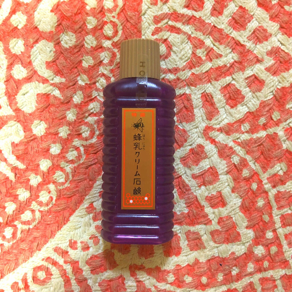 特選 蜂乳クリーム石鹸/蜂乳/その他洗顔料を使ったクチコミ(1枚目)