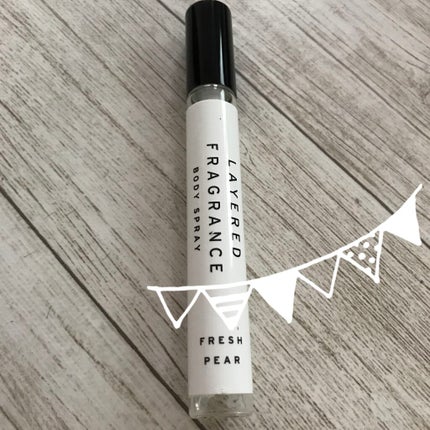 ボディスプレー フレッシュペア/SHOLAYERED/香水(その他)を使ったクチコミ(1枚目)