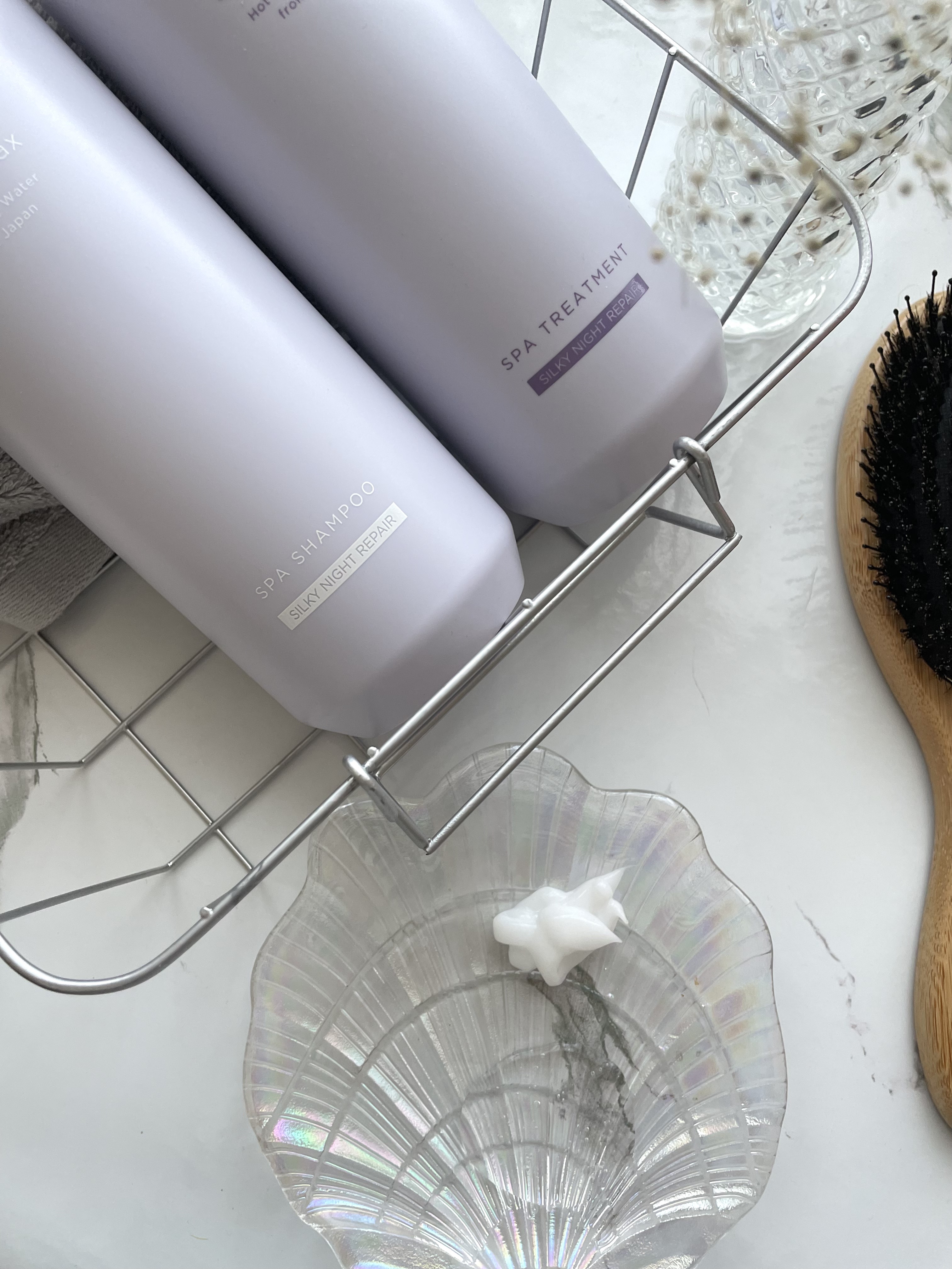 ＯＲ スパ・シャンプー／ヘアトリートメント シルキーナイトリペア/Off&Relax/市販シャンプーを使ったクチコミ（2枚目）