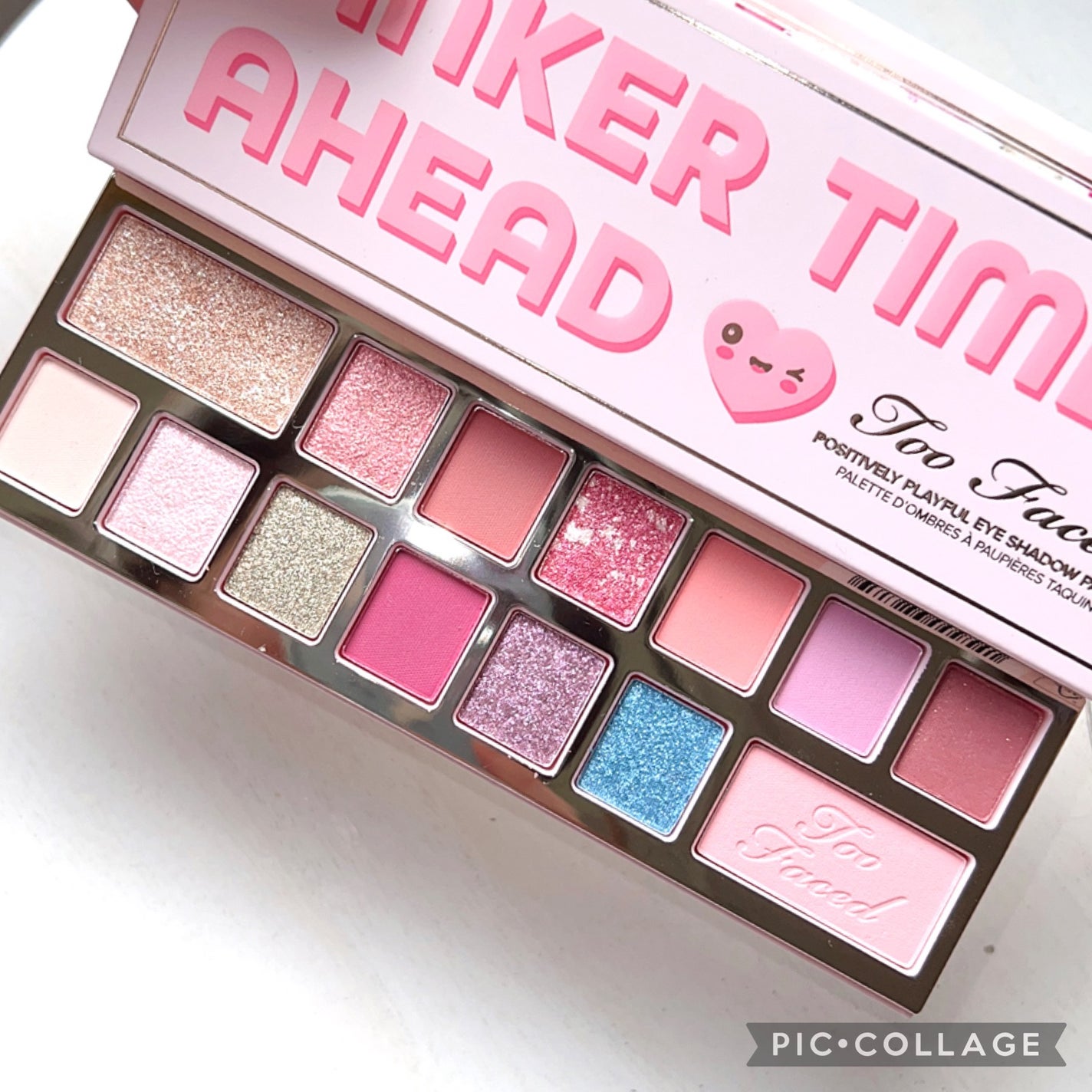 ピンカー タイムズ アヘッド アイシャドウ パレット/Too Faced/アイシャドウパレットを使ったクチコミ(2枚目)