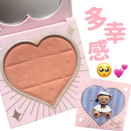 Love Bear ブラッシュ/FlowerKnows/パウダーチークを使ったクチコミ(1枚目)